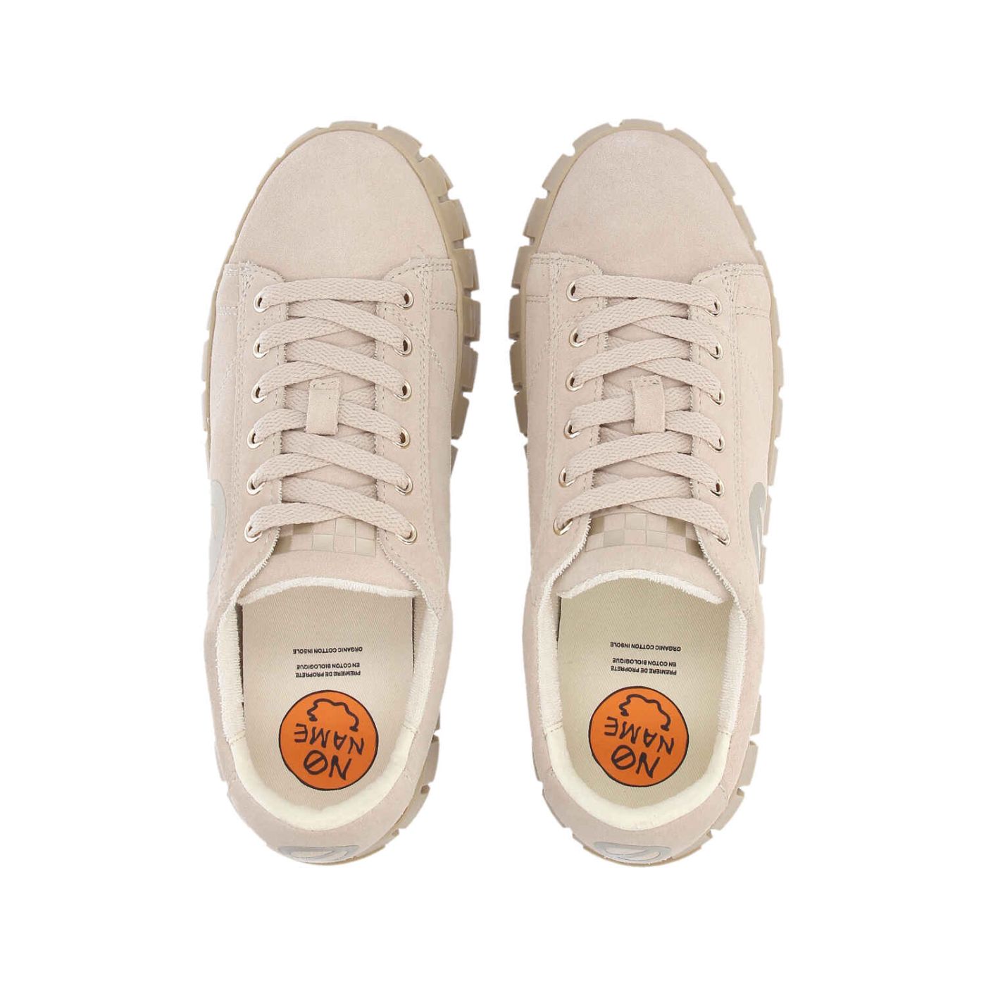 PLAY SNEAKER W  -  SUEDE/PRINT  - NUDE